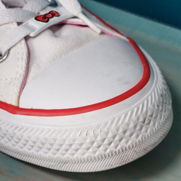 Converse x Sanrio Hello Kitty Kawaii High Top Women's Size 9.5 Sneakers Rare - Picture 7 of 16